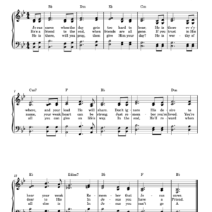 Jesus Cares | SATB